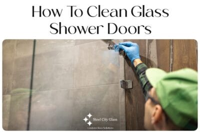 How to clean glass shower doors hero image