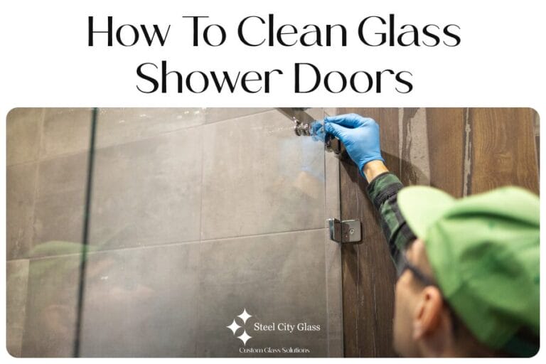 How To Clean Glass Shower Doors [5 Essential Steps + Tips] 