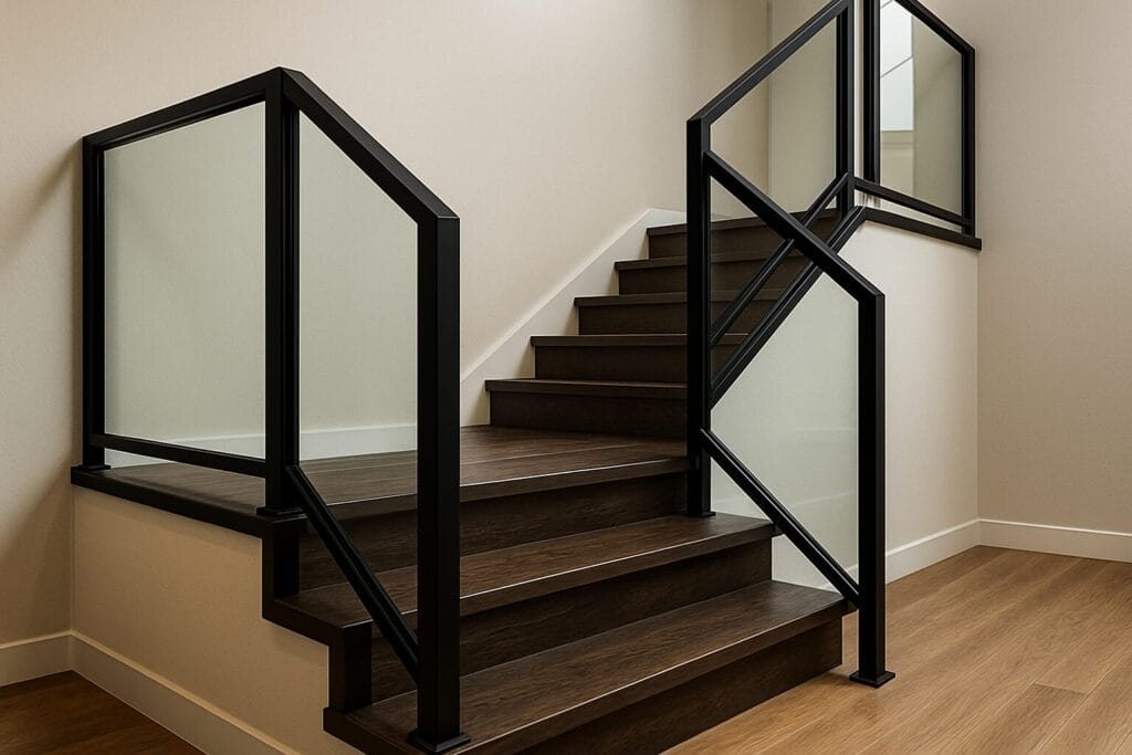 Black-Framed Glass for Bold Contrast example