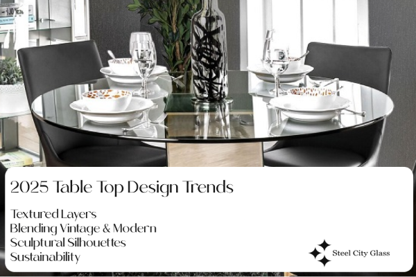2025 table top design trends (textured layers)