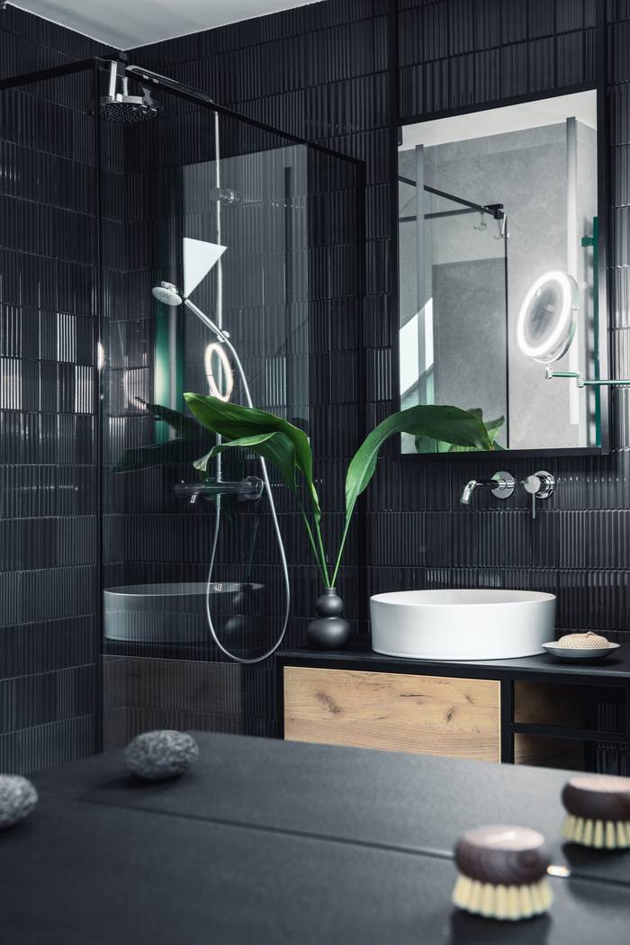 Stylish bathroom interior design